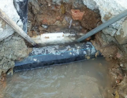 元谋测漏水之水管漏水